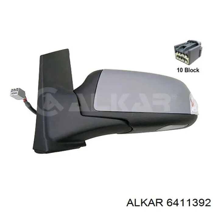 6411392 Alkar Дзеркальний елемент лівий