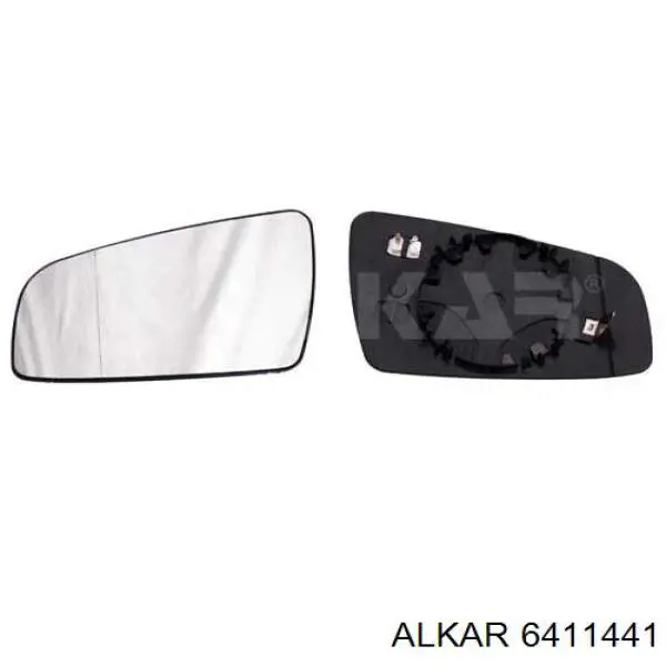 6411441 Alkar дзеркальний елемент дзеркала заднього виду, лівого