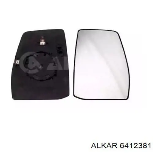 Скло дзеркала заднього виду, правого Alkar 6412381 ціна, від 12.53 USD