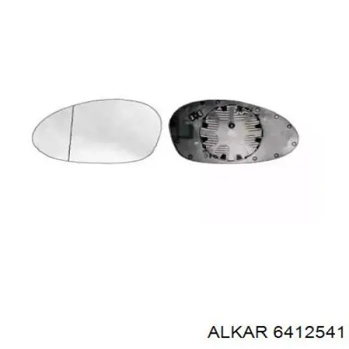 Купити 6412541 Alkar Скло дзеркала заднього виду, правого