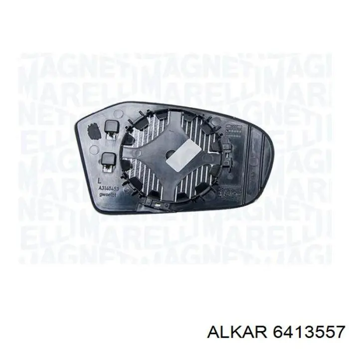 Дзеркальний елемент дзеркала заднього виду, правого 6413557 Alkar