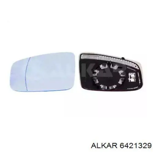 Дзеркальний елемент лівого дзеркала заднього виду Alkar 6421329 ціна, від 38.39 USD