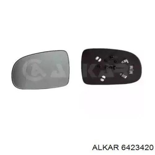 Купити 6423420 Alkar Дзеркальний елемент дзеркала заднього виду, лівого