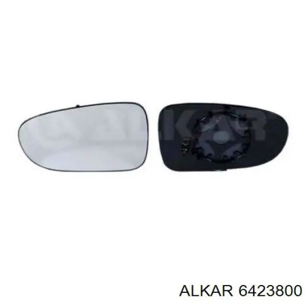 6423800 Alkar дзеркальний елемент дзеркала заднього виду, лівого