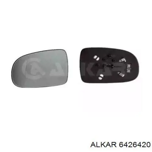 Дзеркальний елемент правого дзеркала заднього виду Alkar 6426420 ціна, від 6.58 USD
