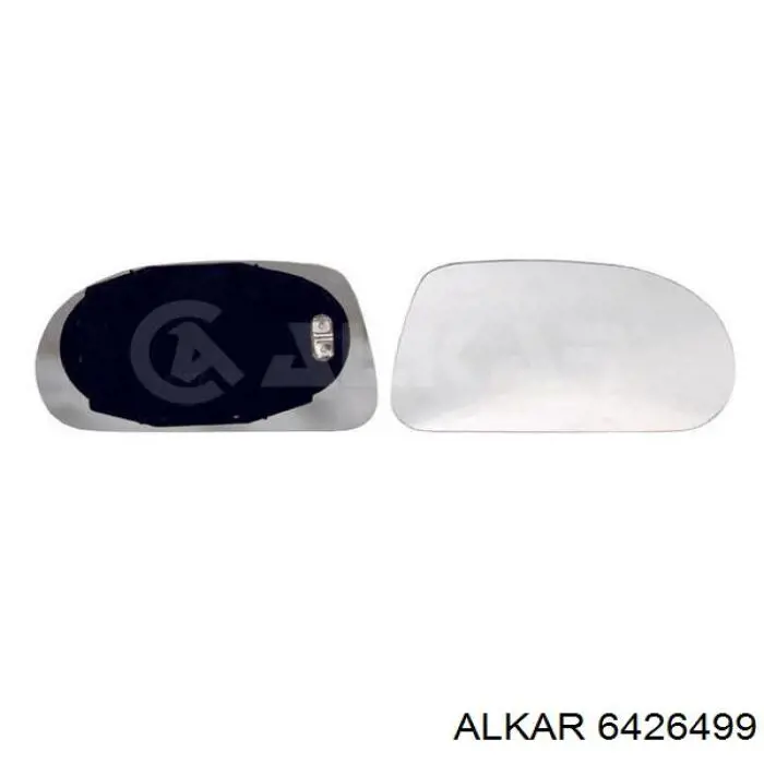 Зеркальный элемент зеркала заднего вида ALKAR 6426499