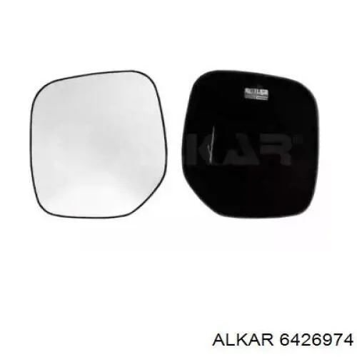 Дзеркальний елемент дзеркала заднього виду, правого Alkar 6426974