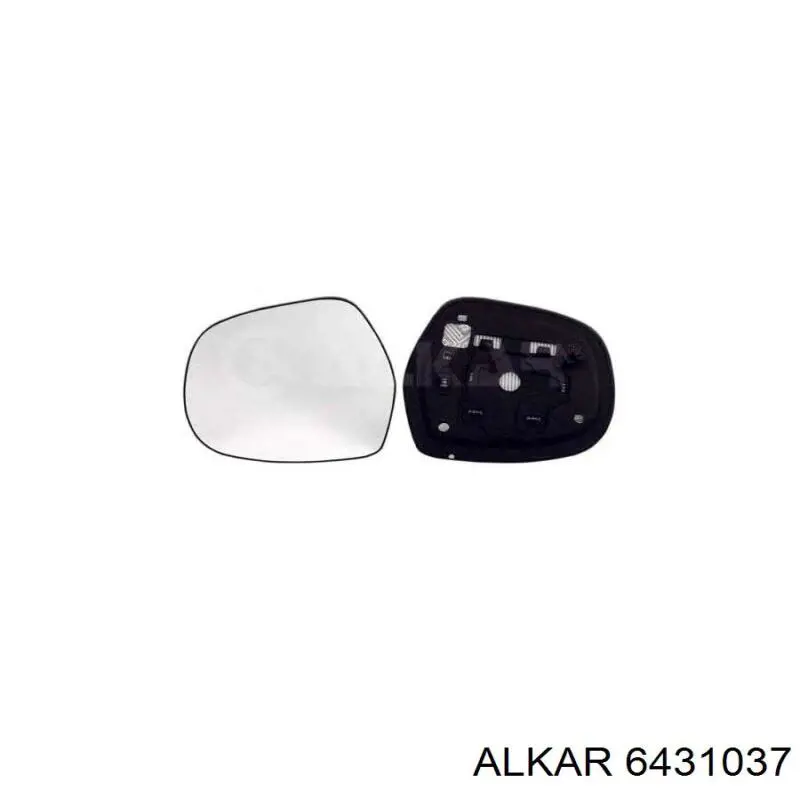 6431037 Alkar дзеркальний елемент дзеркала заднього виду, лівого
