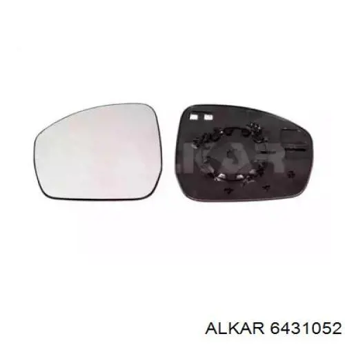 Дзеркальний елемент лівого дзеркала заднього виду Alkar 6431052 ціна, від 13.46 USD