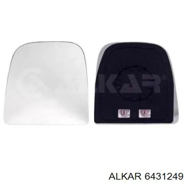 6431249 Alkar дзеркальний елемент дзеркала заднього виду, лівого