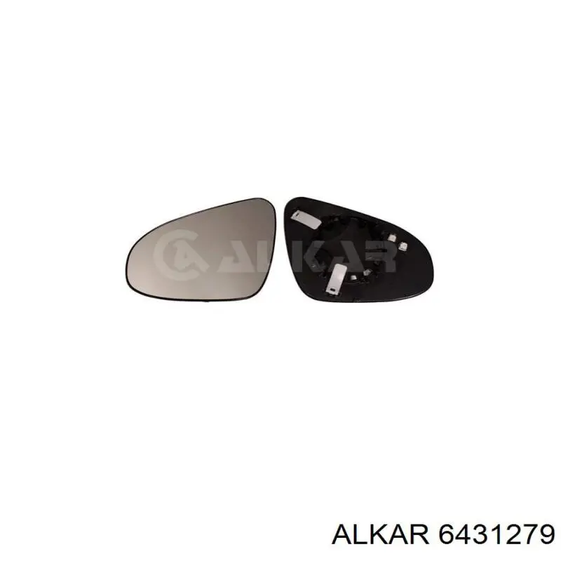 6431279 Alkar дзеркальний елемент дзеркала заднього виду, лівого