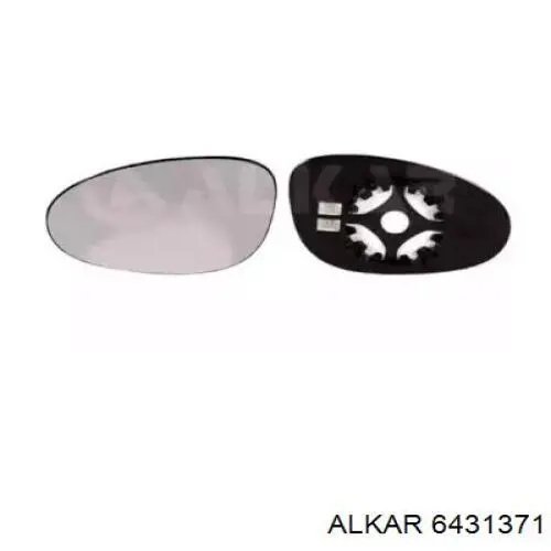 Скло дзеркала заднього виду, лівого Alkar 6431371 ціна, від 9.34 USD