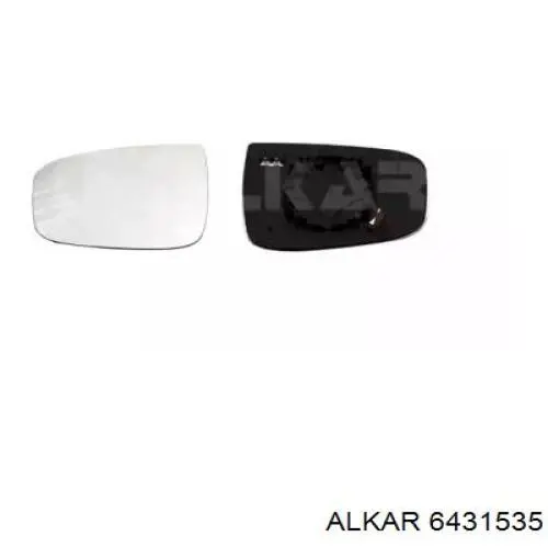Дзеркальний елемент лівого дзеркала заднього виду Alkar 6431535 ціна, від 14.11 USD