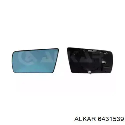 Дзеркальний елемент дзеркала заднього виду, лівого 6431539 Alkar