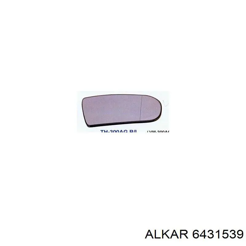 Купити 6431539 Alkar Дзеркальний елемент дзеркала заднього виду, лівого