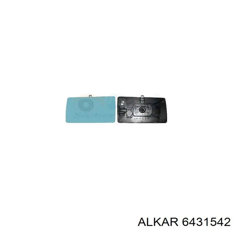 Дзеркальний елемент лівого дзеркала заднього виду Alkar 6431542 ціна, від 16.99 USD