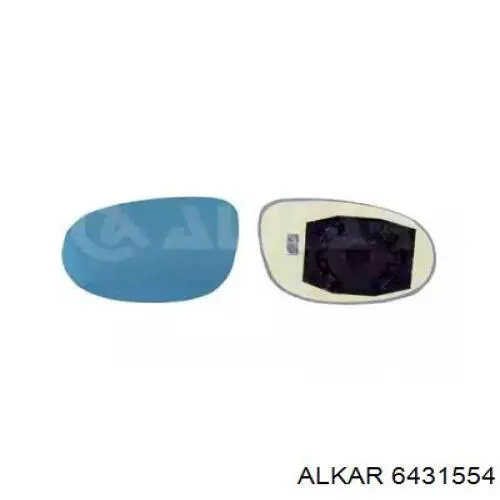 Дзеркальний елемент лівого дзеркала заднього виду Alkar 6431554 ціна, від 13.31 USD