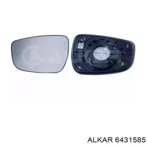 Дзеркальний елемент дзеркала заднього виду, лівого Hyundai Elantra (MD) (Хендай Елантра)