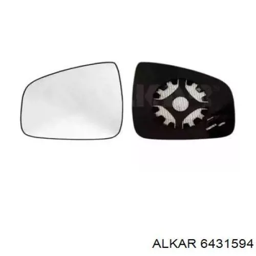 Дзеркальний елемент лівого дзеркала заднього виду Alkar 6431594 ціна, від 7.95 USD