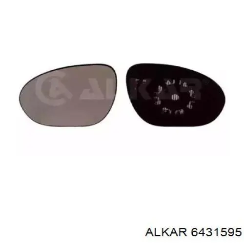 Дзеркальний елемент лівого дзеркала заднього виду Alkar 6431595 ціна, від 13.07 USD