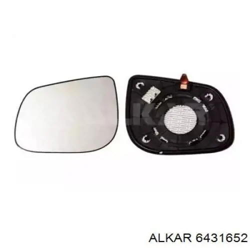 Скло дзеркала заднього виду, лівого Alkar 6431652 ціна, від 15.59 USD
