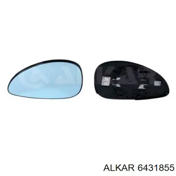 Зеркальный элемент зеркала заднего вида ALKAR 6431855