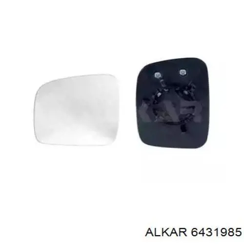 Скло дзеркала заднього виду, лівого Alkar 6431985
