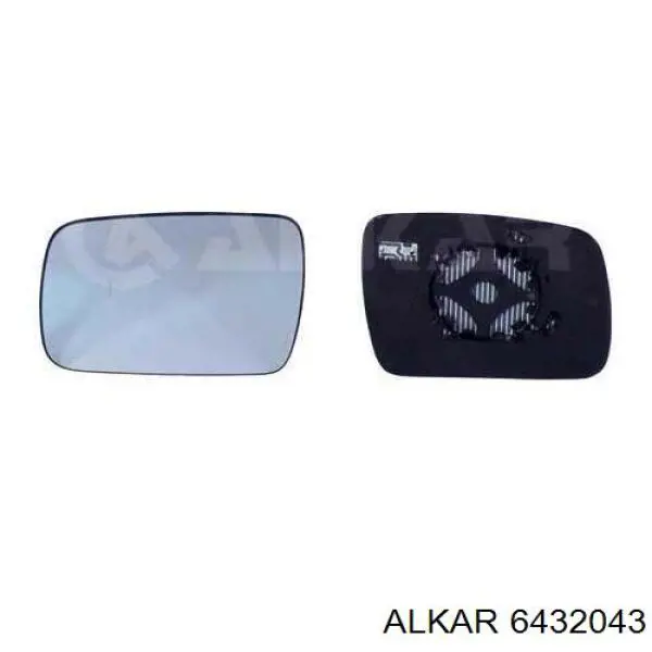 Купити 6432043 Alkar Скло дзеркала заднього виду, правого