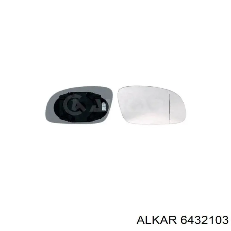 Купити 6432103 Alkar Скло дзеркала заднього виду, правого