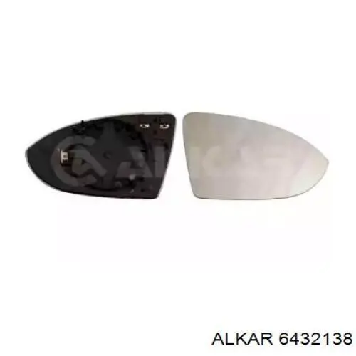 Дзеркальний елемент правого дзеркала заднього виду Alkar 6432138 ціна, від 9.43 USD