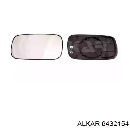 Дзеркальний елемент дзеркала заднього виду, правого 6432154 Alkar