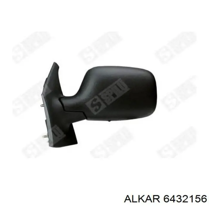 Дзеркальний елемент дзеркала заднього виду, правого Renault (RVI) 7701044085