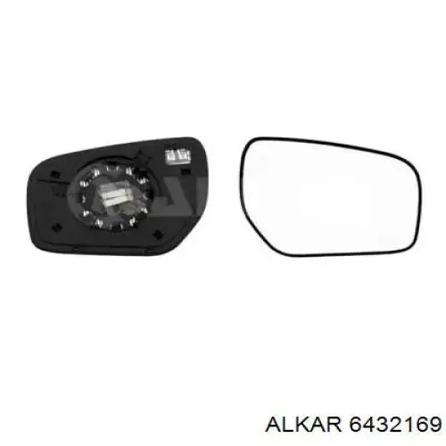 Скло дзеркала заднього виду, правого 4max 6102020905492P ціна, від 24.15 USD