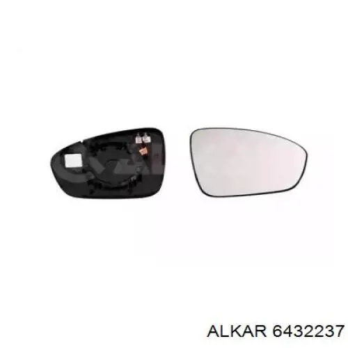 Купити 6432237 Alkar Скло дзеркала заднього виду, правого
