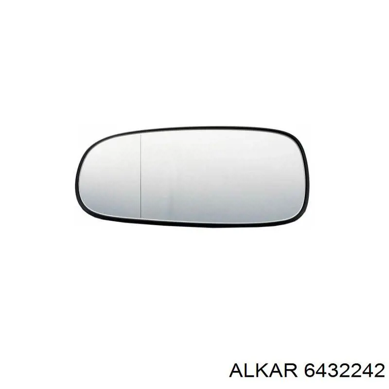 Дзеркальний елемент дзеркала заднього виду, правого Alkar 6432242