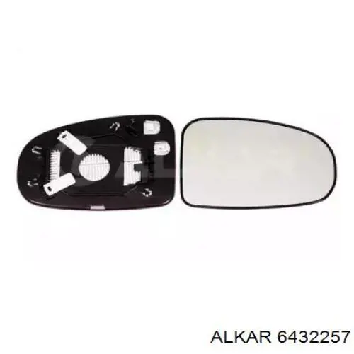 6432257 Alkar Дзеркальний елемент правий