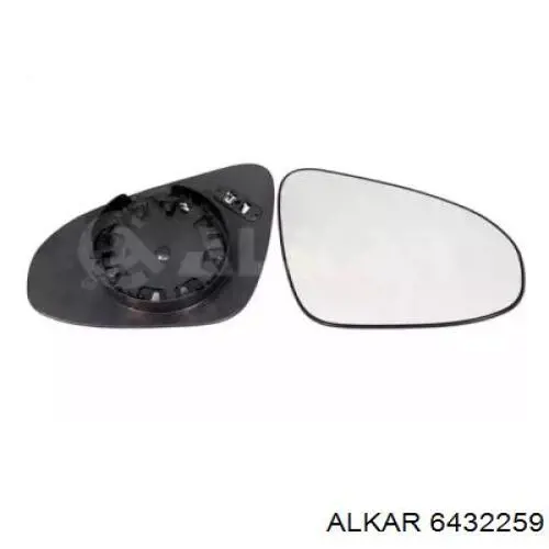 Купити 6432259 Alkar Скло дзеркала заднього виду, правого