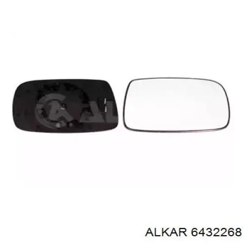 Дзеркальний елемент правого дзеркала заднього виду Alkar 6432268 ціна, від 13.72 USD