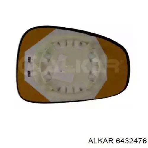 30100371 TYC Дзеркальний елемент правий