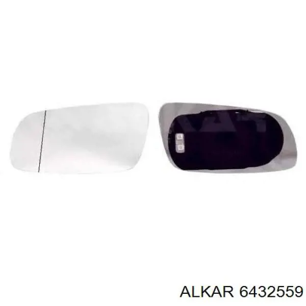 Купити 6432559 Alkar Скло дзеркала заднього виду, правого