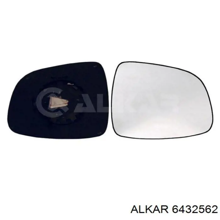 Купити 6432562 Alkar Скло дзеркала заднього виду, правого