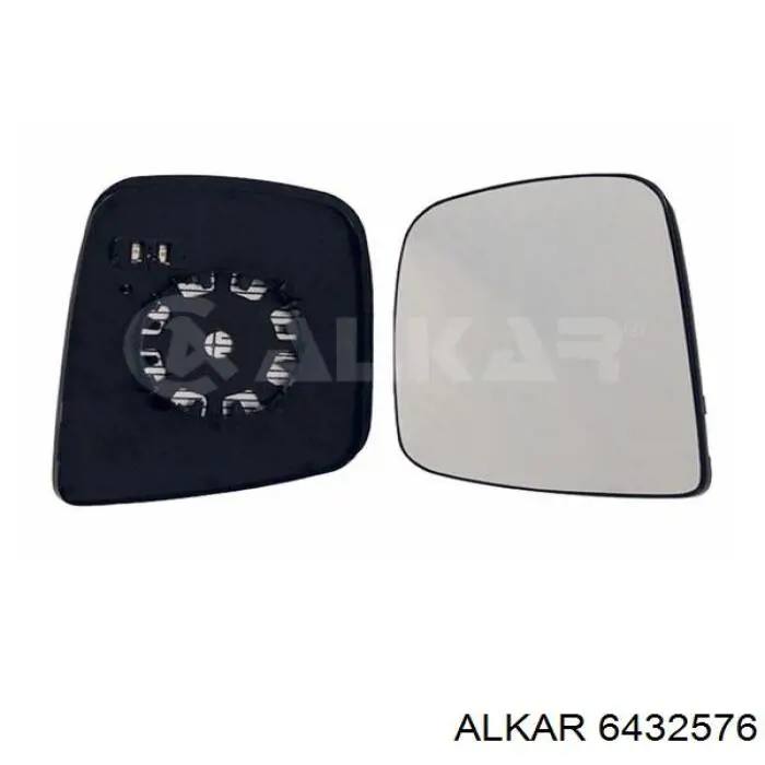 Скло дзеркала заднього виду, правого Depo/Loro/Abakus 1504G04 ціна, від 8.44 USD