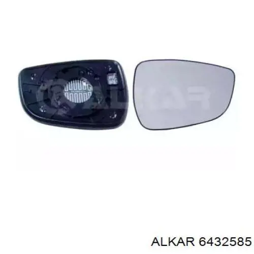 Скло дзеркала заднього виду, правого Hyundai/Kia 87621A6010 ціна, від 19.05 USD