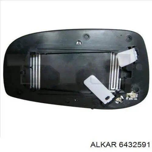Купити 6432591 Alkar Скло дзеркала заднього виду, правого