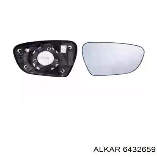 Купити 6432659 Alkar Скло дзеркала заднього виду, правого