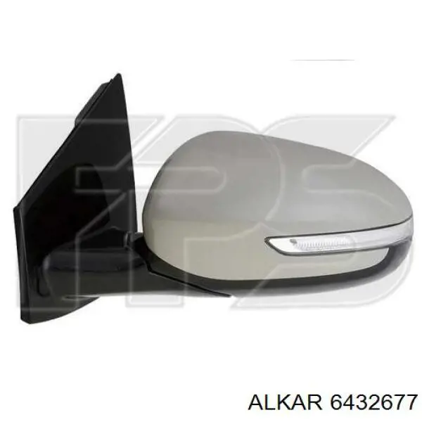 Купити 6432677 Alkar Скло дзеркала заднього виду, правого