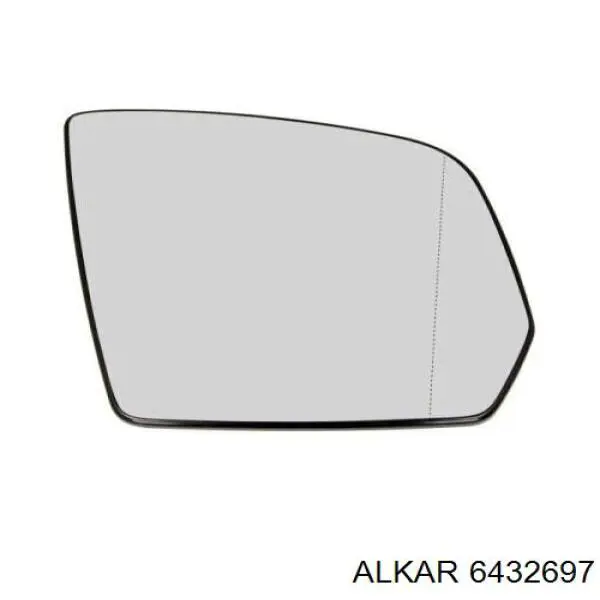 Купити 6432697 Alkar Скло дзеркала заднього виду, правого