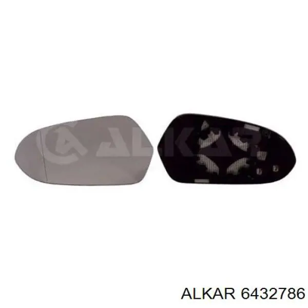 Купити 6432786 Alkar Скло дзеркала заднього виду, правого