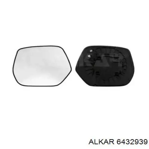 Дзеркальний елемент дзеркала заднього виду, правого 6432939 Alkar