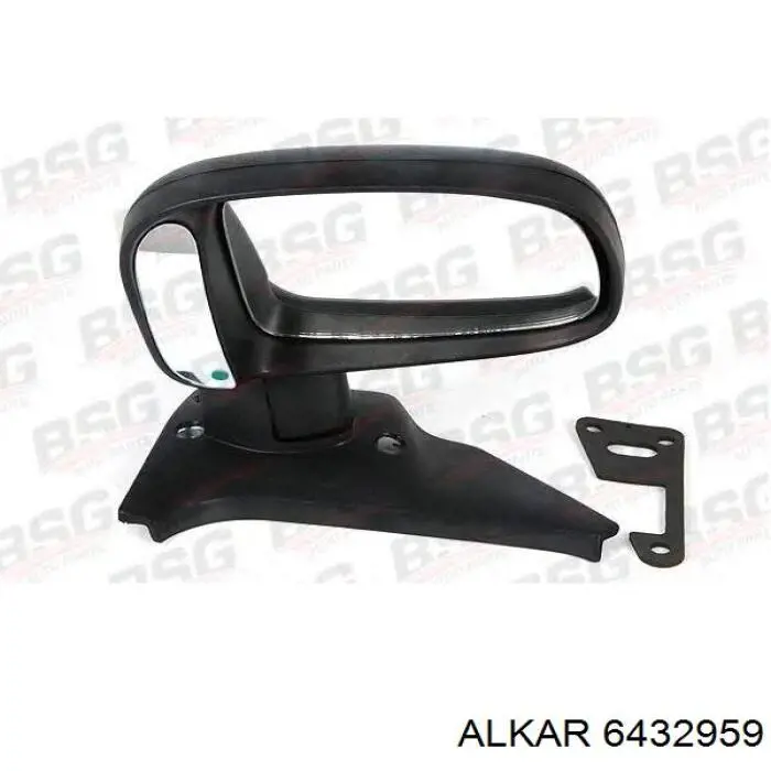 Купити 6432959 Alkar Скло дзеркала заднього виду, правого